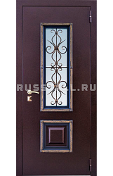 Стальная дверь в коттедж RS18 - Изображение