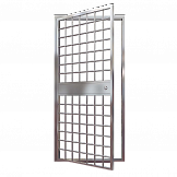 Стальная решетчатая дверь для КХН RS-320 - Изображение