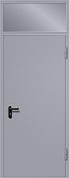 Входная дверь с остекленной фрамугой RS-267 - Изображение