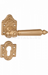 Ручка M.B.C. Persea матовая латунь - Изображение