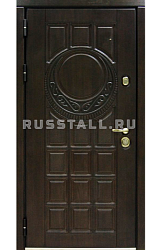 Стальная дверь в коттедж RS12 - Изображение